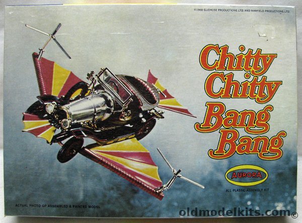 Aurora 1/25 Chitty Chitty Bang Bang, 828-300 plastic model kit